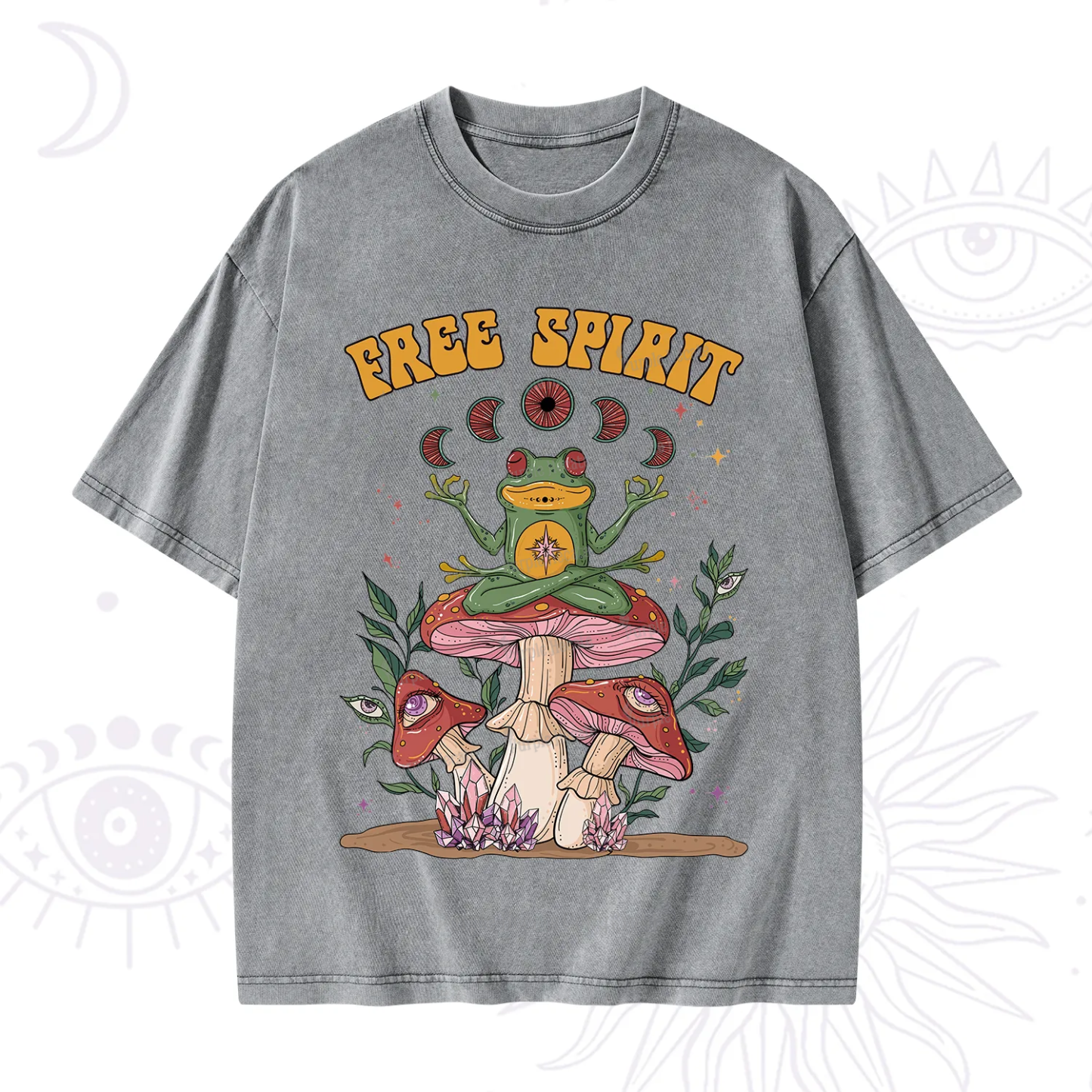 Purplehecate Free Spirit Washed T-Shirt