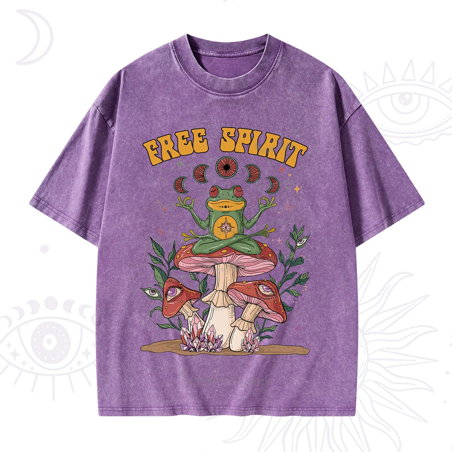 Purplehecate Free Spirit Washed T-Shirt