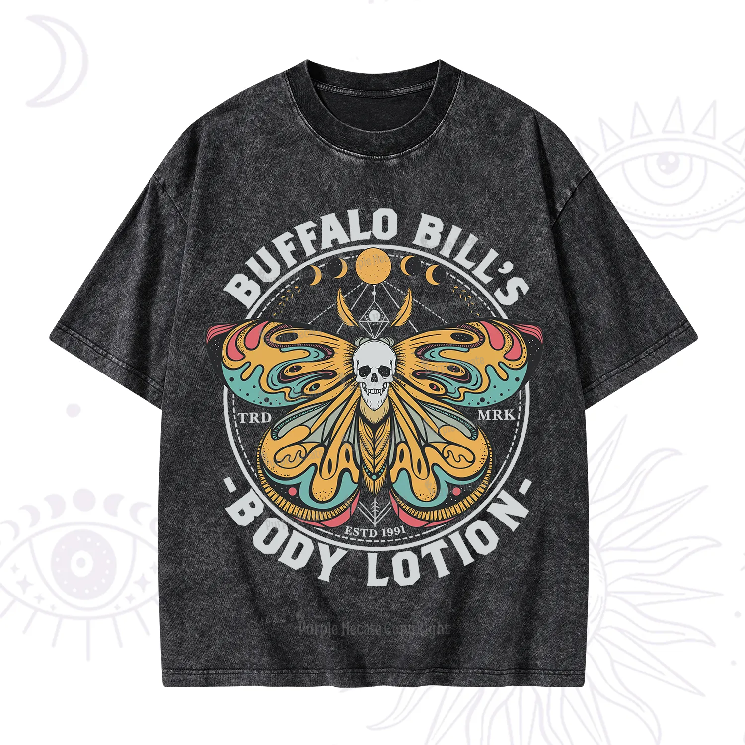 Purplehecate Buffalo Bill Washed T-Shirt