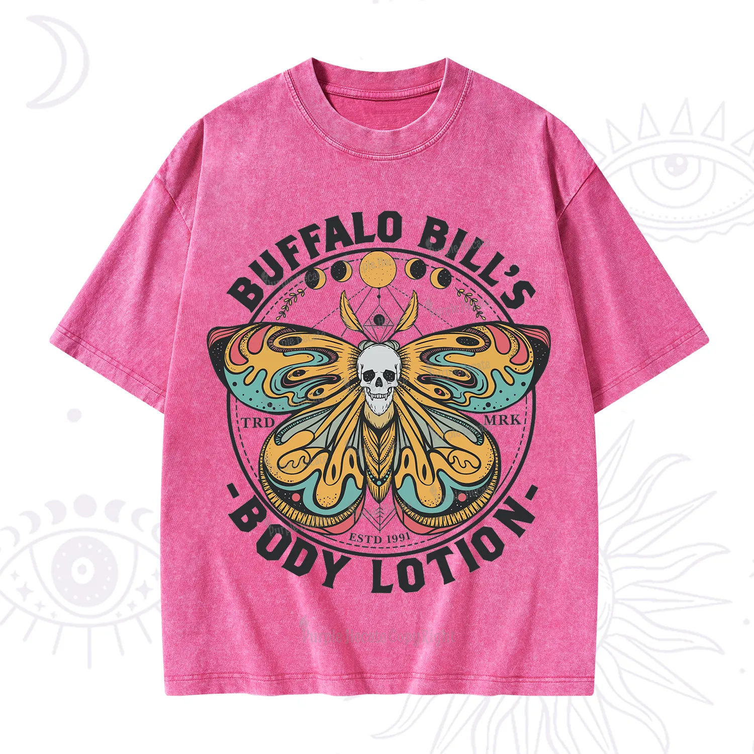 Purplehecate Buffalo Bill Washed T-Shirt