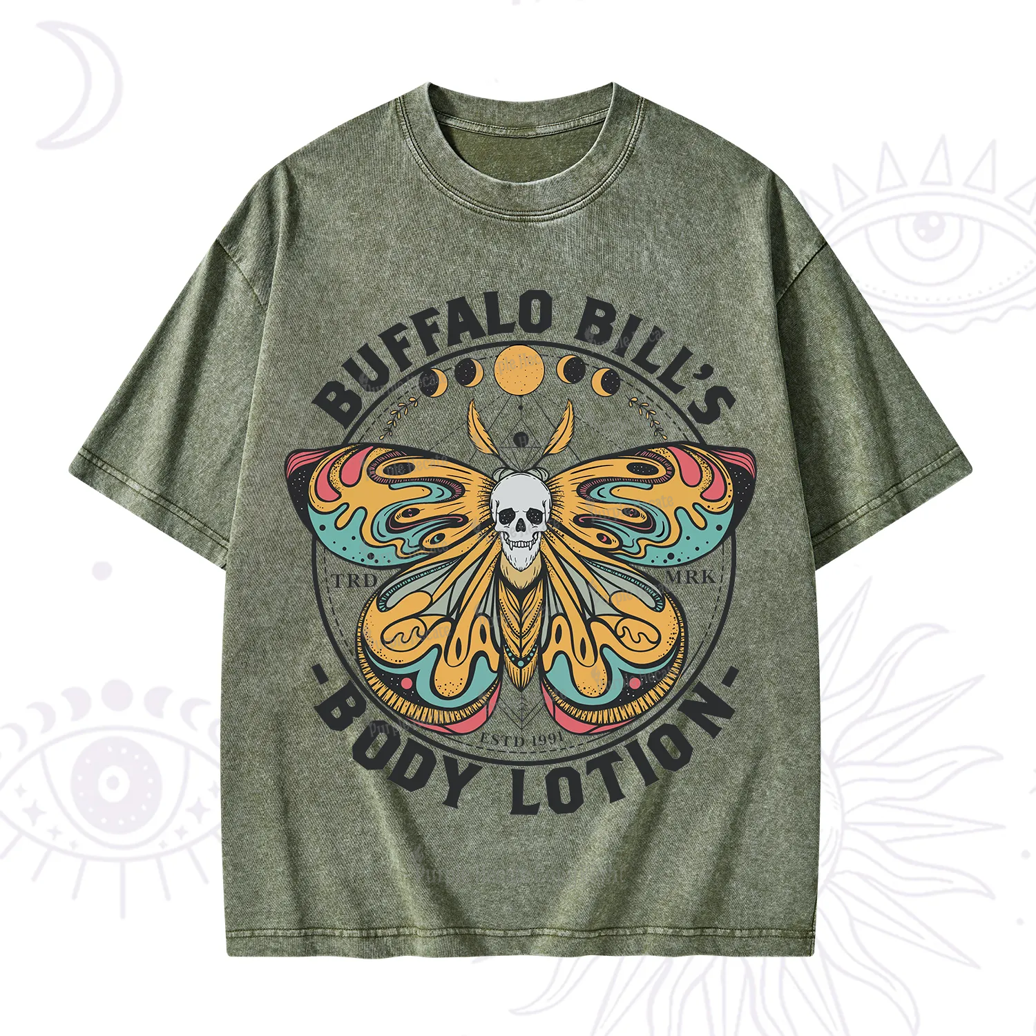 Purplehecate Buffalo Bill Washed T-Shirt