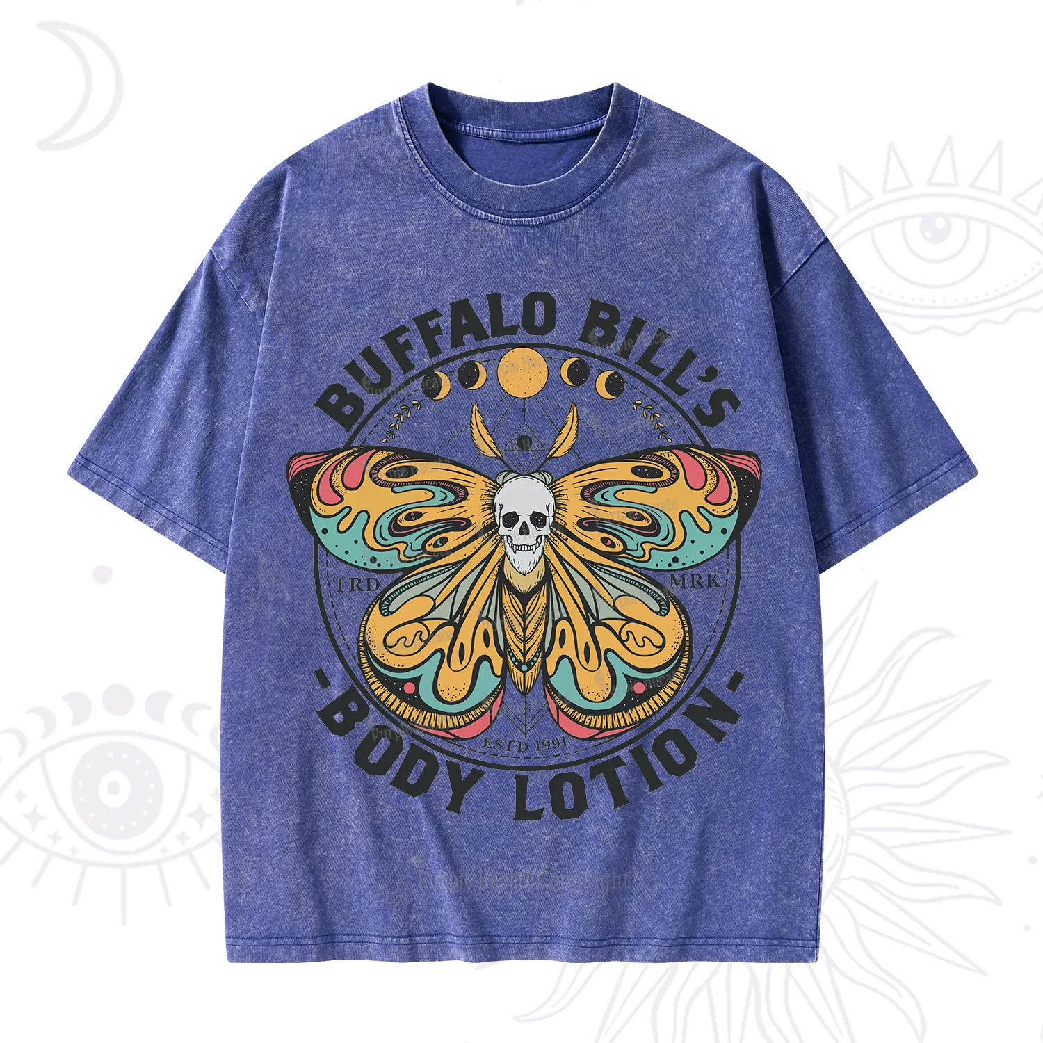 Purplehecate Buffalo Bill Washed T-Shirt