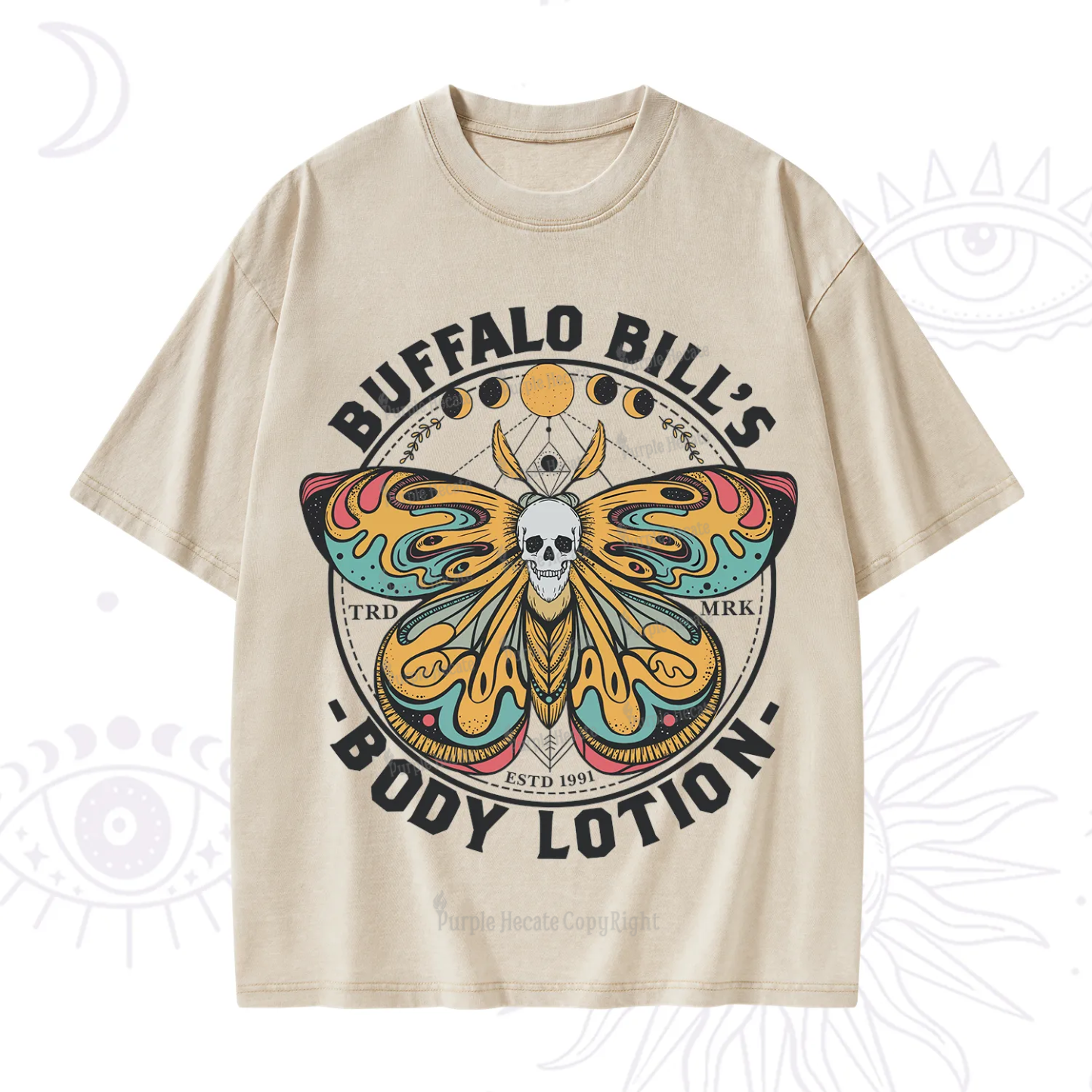 Purplehecate Buffalo Bill Washed T-Shirt