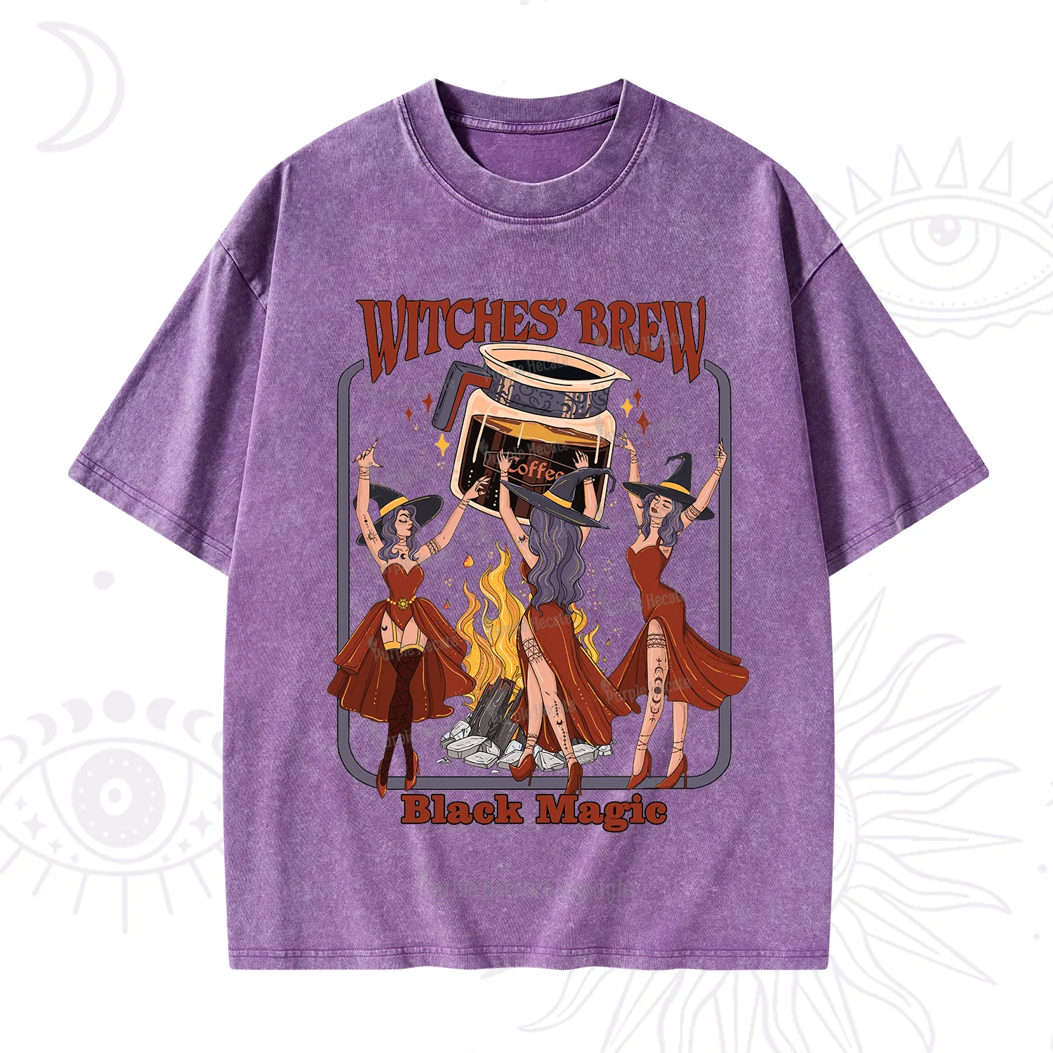 Purplehecate Witches' Brew Washed T-Shirt