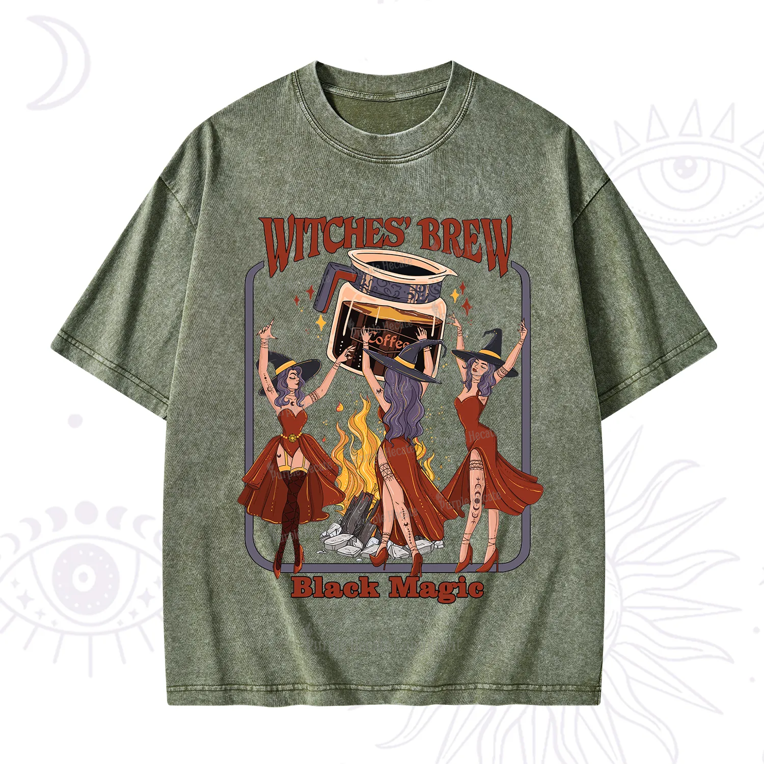 Purplehecate Witches' Brew Washed T-Shirt