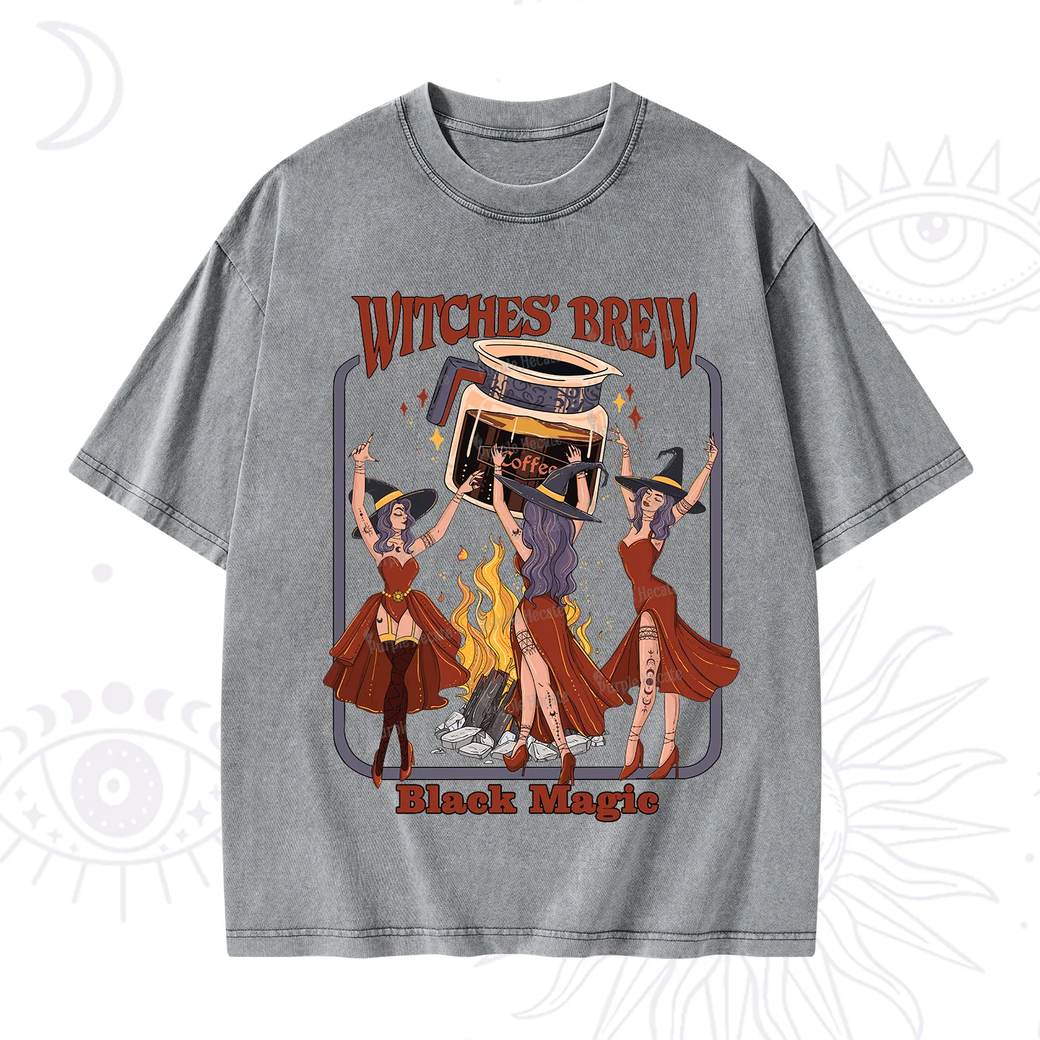 Purplehecate Witches' Brew Washed T-Shirt
