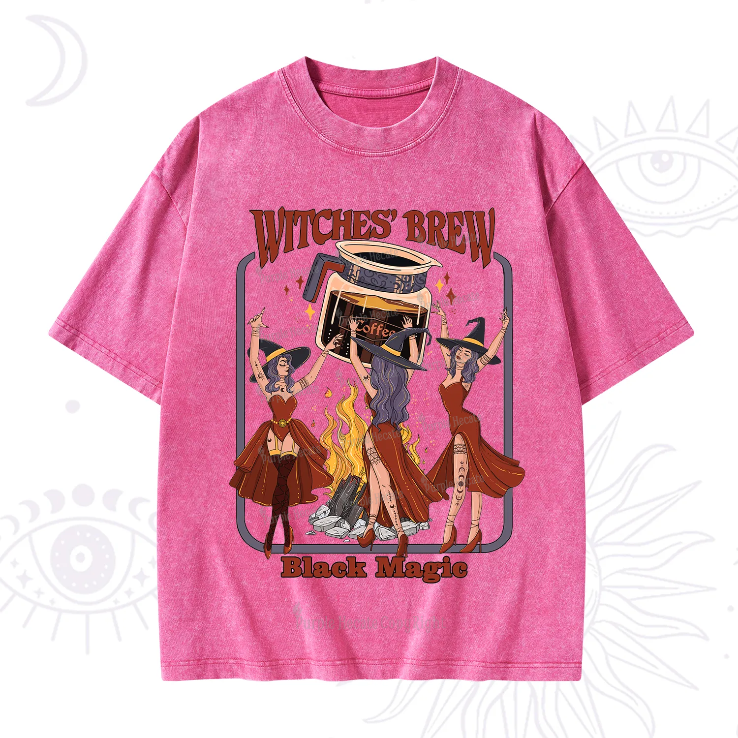 Purplehecate Witches' Brew Washed T-Shirt