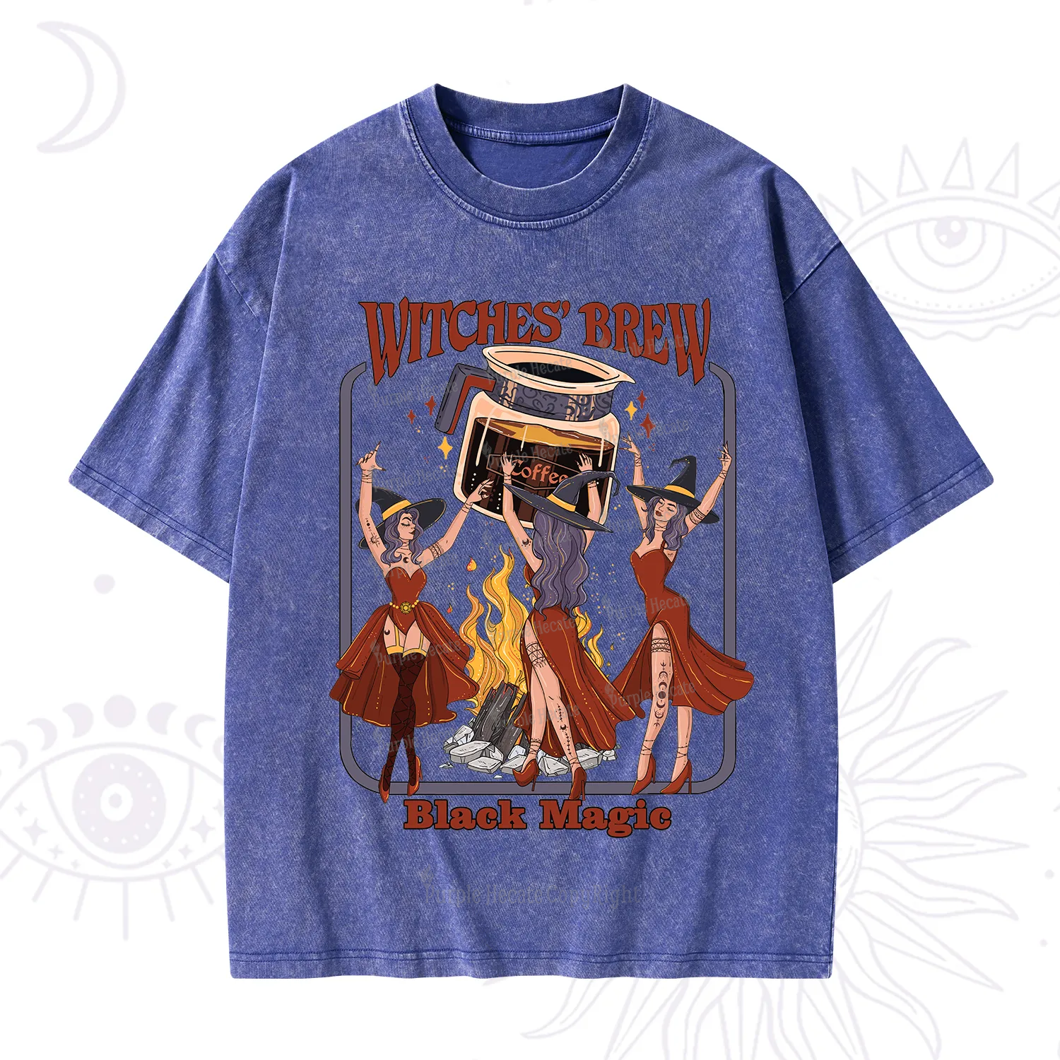 Purplehecate Witches' Brew Washed T-Shirt