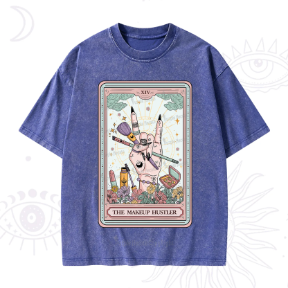Purplehecate The Makeup Hustler Tarot Washed T-Shirt