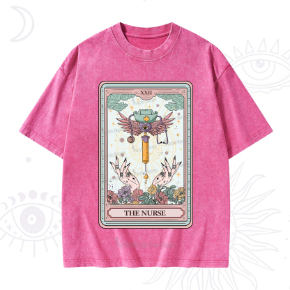 Purplehecate The ER Nurse Tarot Washed T-Shirt