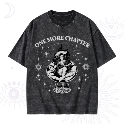 Purplehecate One More Chapter Books Washed T-Shirt