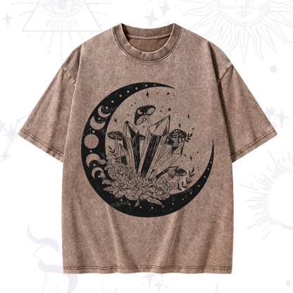 Purplehecate Moonshine and Crystal Washed T-Shirt
