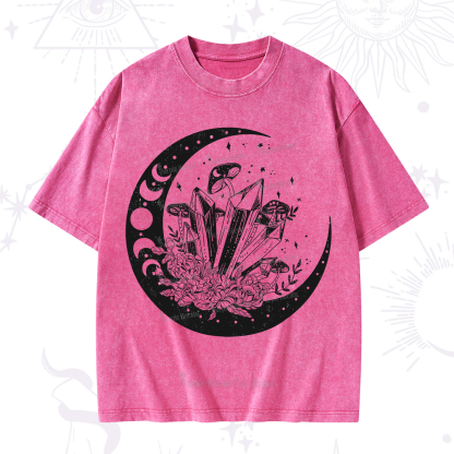 Purplehecate Moonshine and Crystal Washed T-Shirt