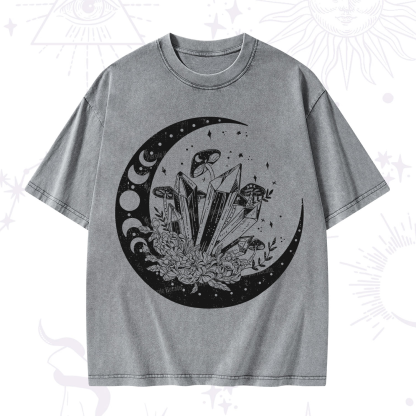 Purplehecate Moonshine and Crystal Washed T-Shirt