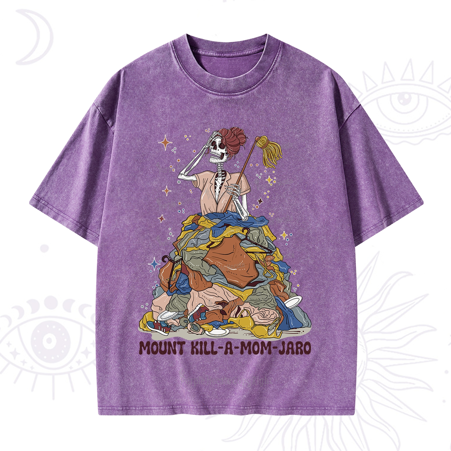 Purplehecate Mount Mom's Chaos Washed T-Shirt