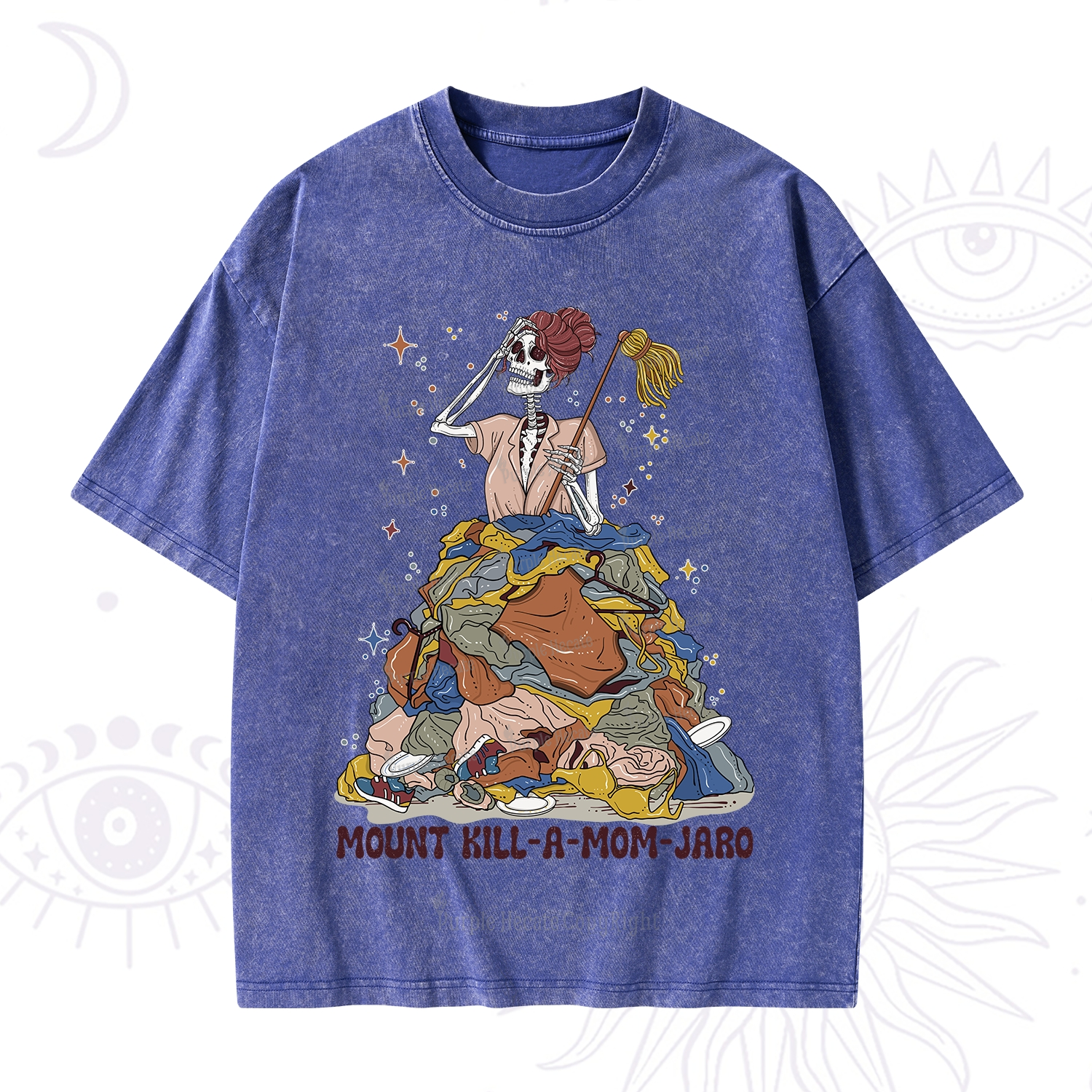 Purplehecate Mount Mom's Chaos Washed T-Shirt