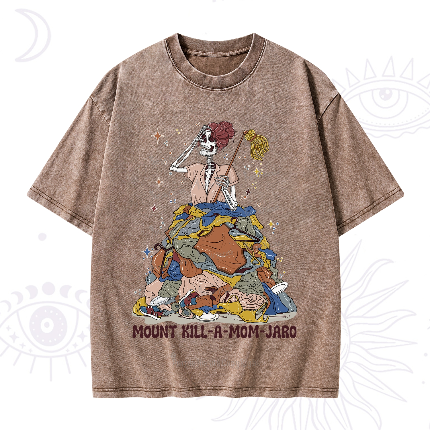 Purplehecate Mount Mom's Chaos Washed T-Shirt