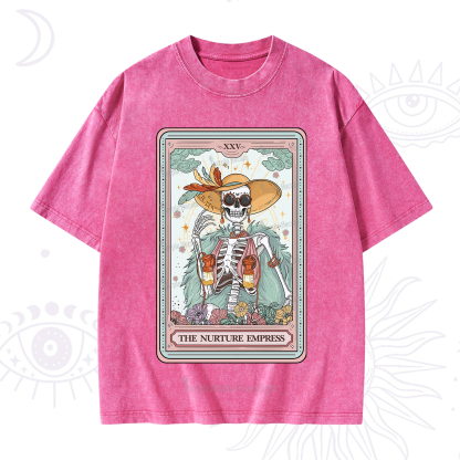 Purplehecate The Breast Pump Tarot Washed T-Shirt