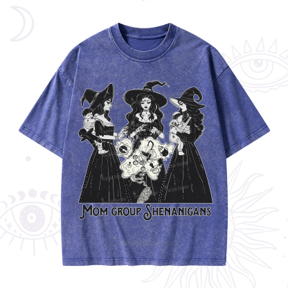 Purplehecate Mom Group Shenanigans Washed T-Shirt