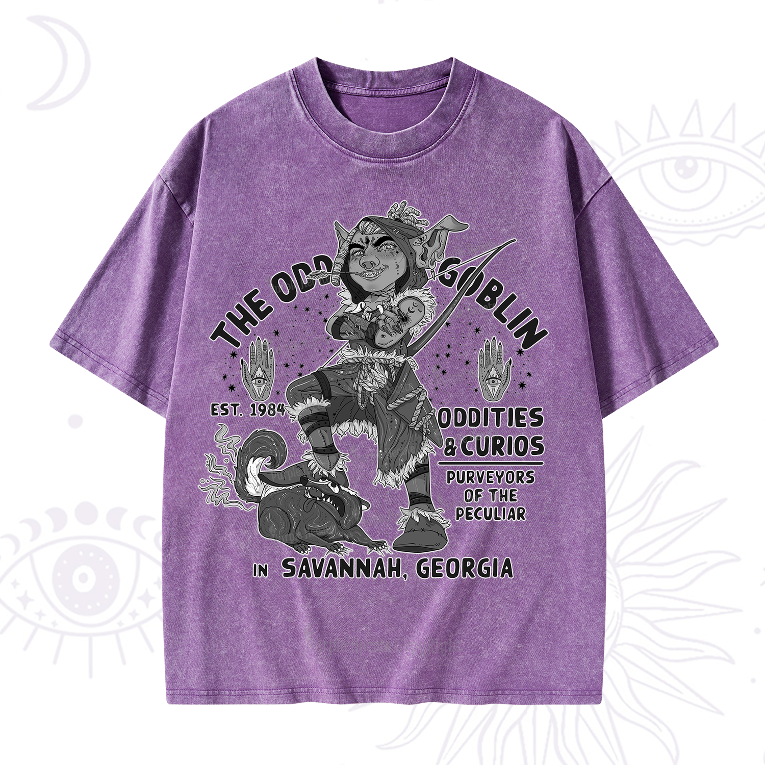 Purplehecate The Odd Goblin Washed T-Shirt