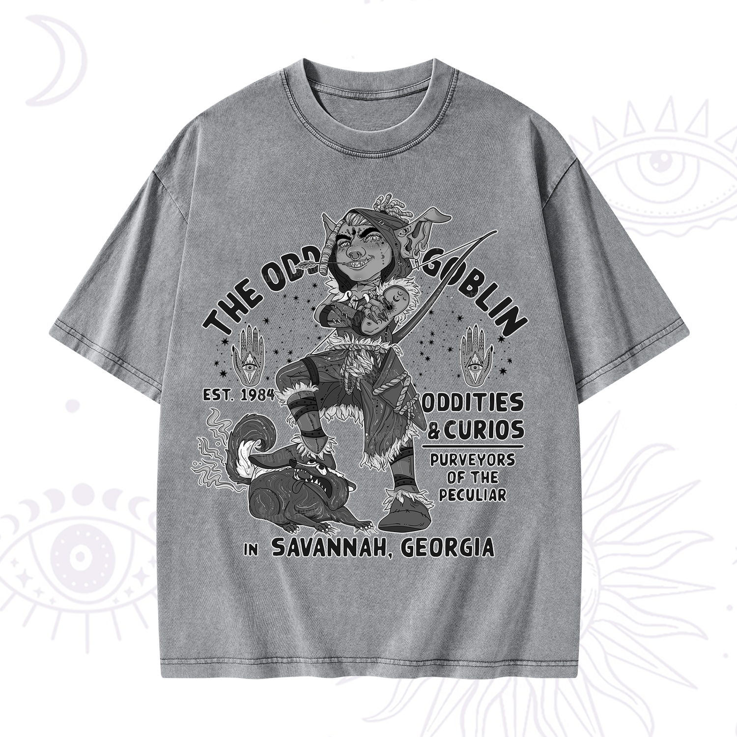 Purplehecate The Odd Goblin Washed T-Shirt