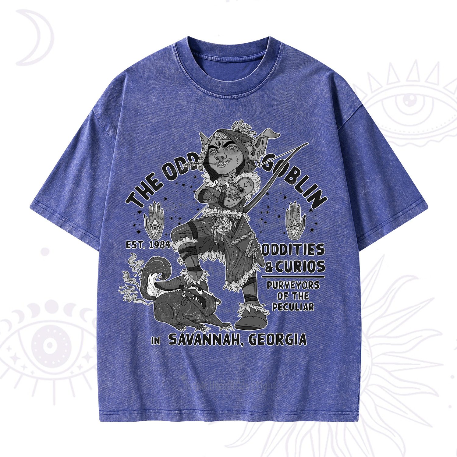 Purplehecate The Odd Goblin Washed T-Shirt
