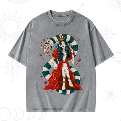 Purplehecate Queen of the Sandworms Washed T-Shirt