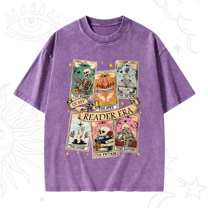 Purplehecate In My Reader Era Washed T-Shirt