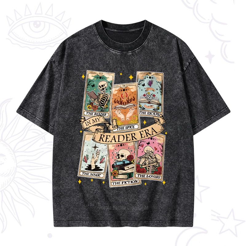 Purplehecate In My Reader Era Washed T-Shirt