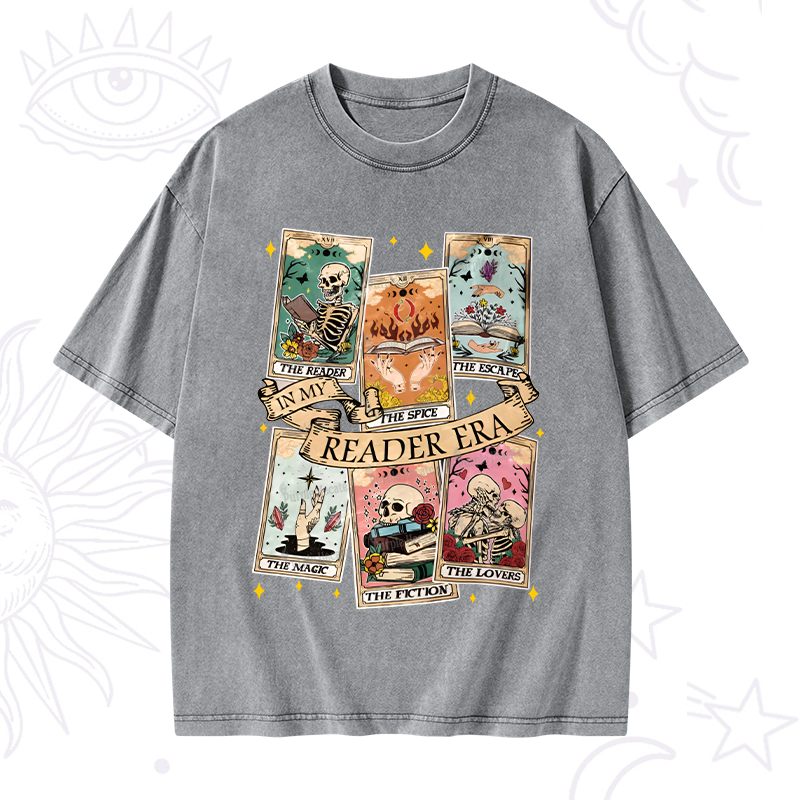 Purplehecate In My Reader Era Washed T-Shirt