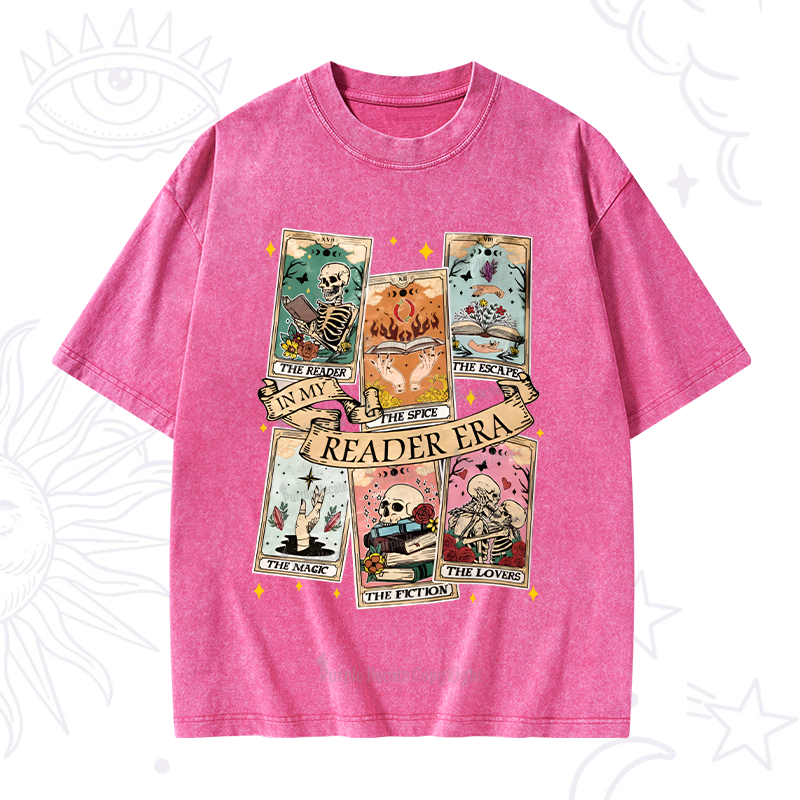 Purplehecate In My Reader Era Washed T-Shirt