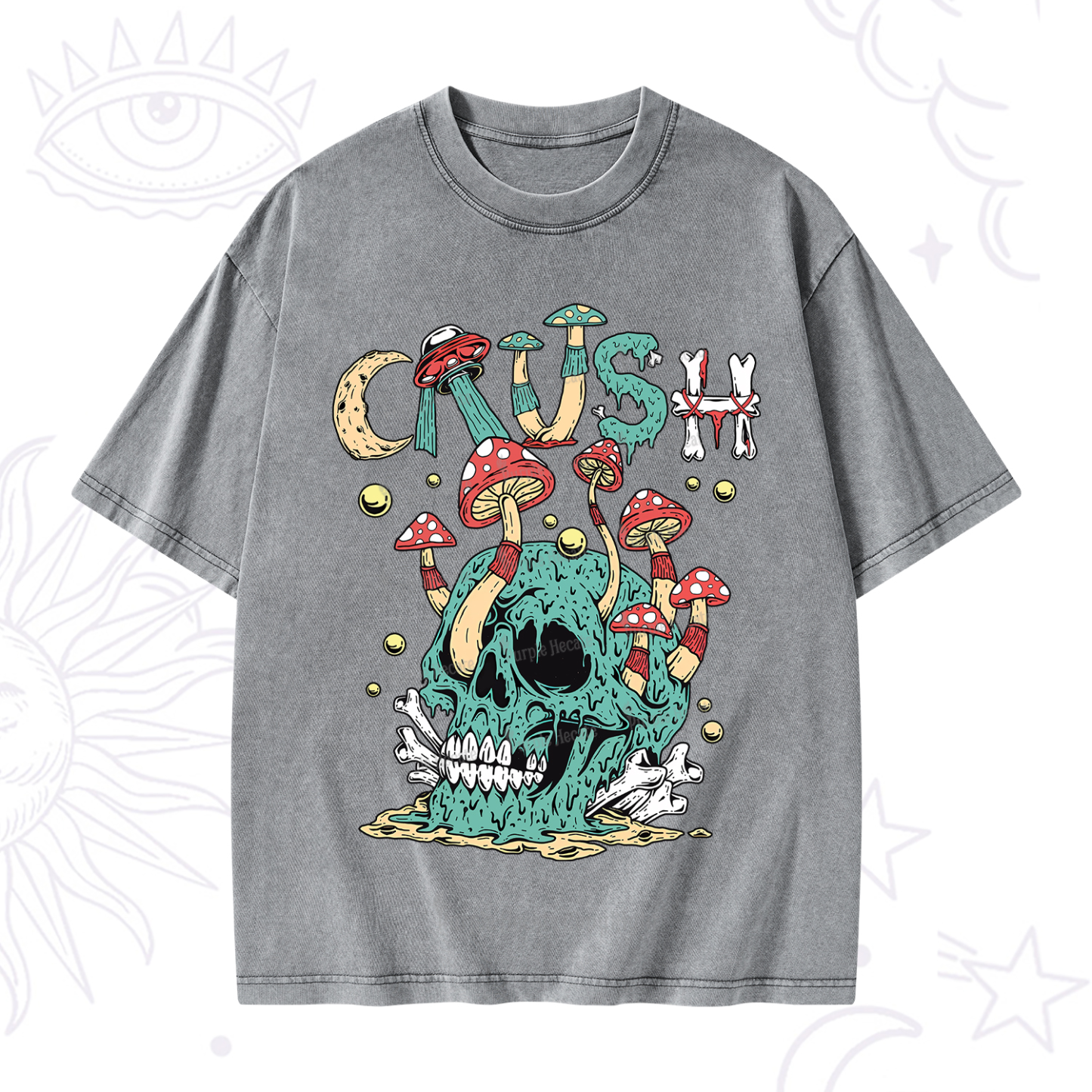 Purplehecate Crush Washed T-Shirt