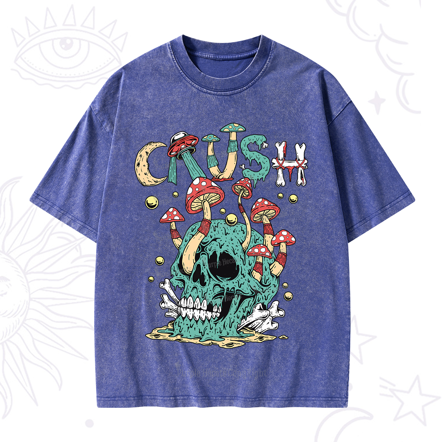 Purplehecate Crush Washed T-Shirt