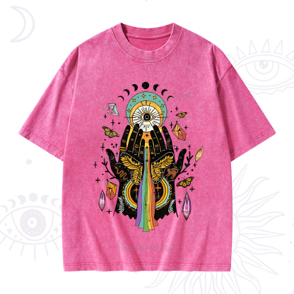 Purplehecate Mystical Witchy Hands Washed T-Shirt