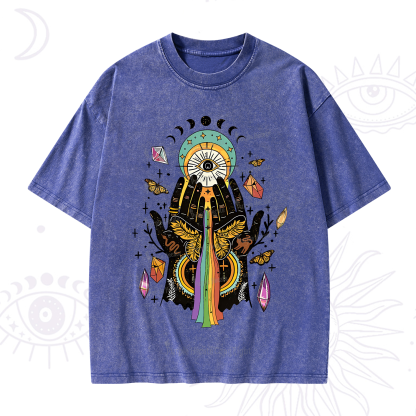Purplehecate Mystical Witchy Hands Washed T-Shirt