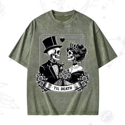 Purplehecate Til Death Washed T-Shirt