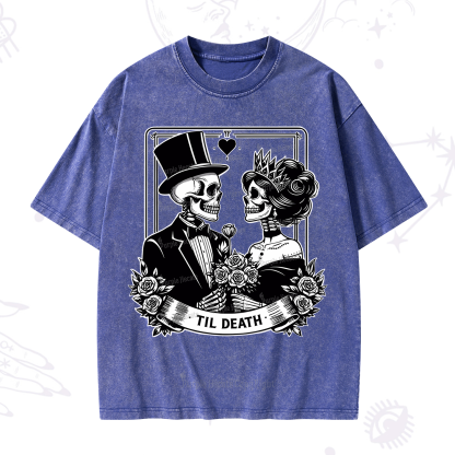 Purplehecate Til Death Washed T-Shirt