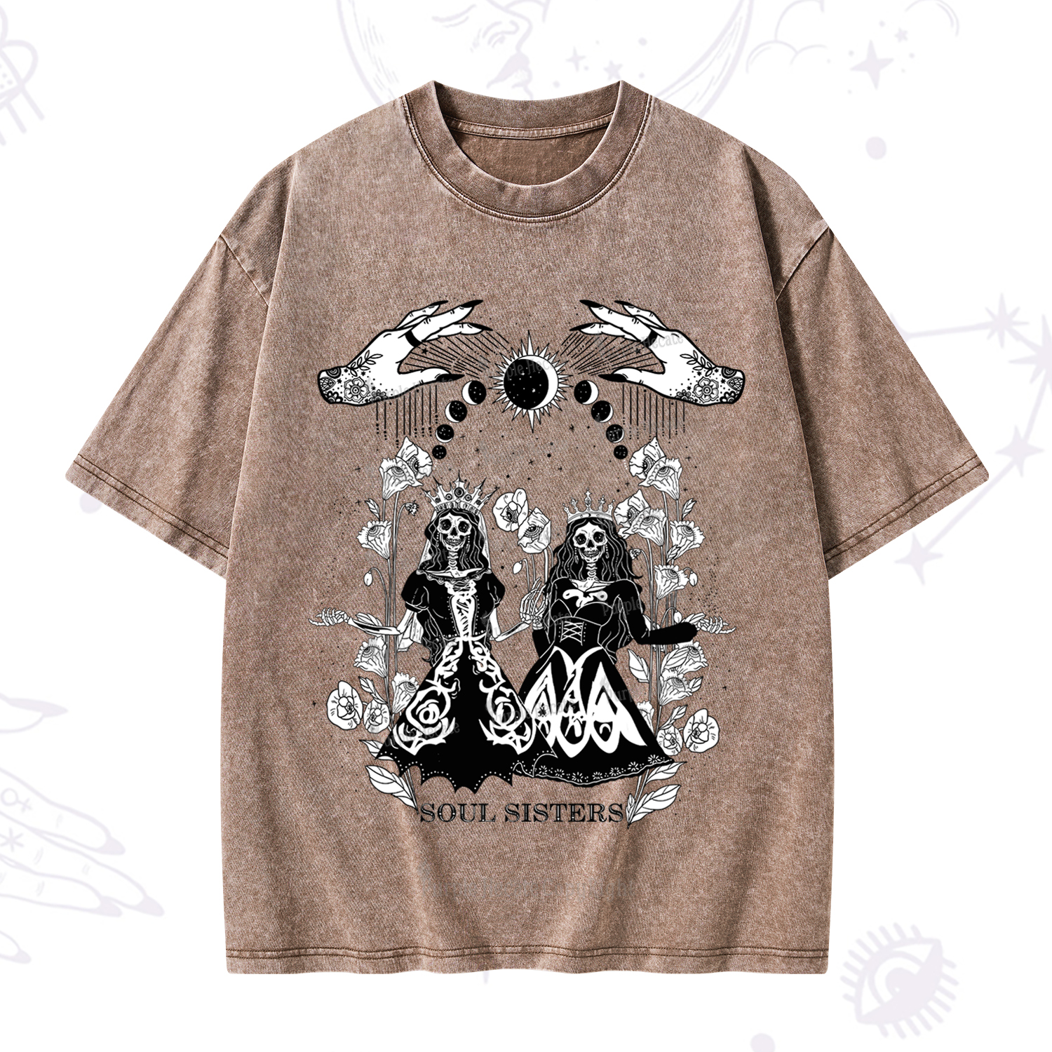 Purplehecate Soul Sister Washed T-Shirt
