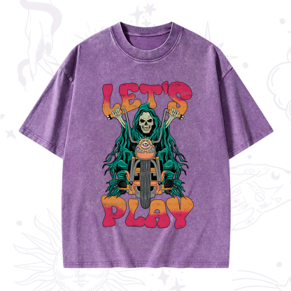 Purplehecate Let's Play Washed T-Shirt