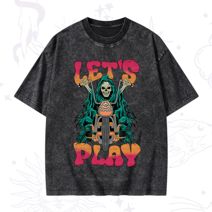 Purplehecate Let's Play Washed T-Shirt