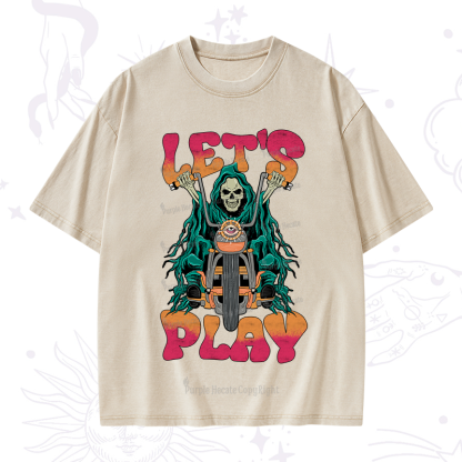 Purplehecate Let's Play Washed T-Shirt