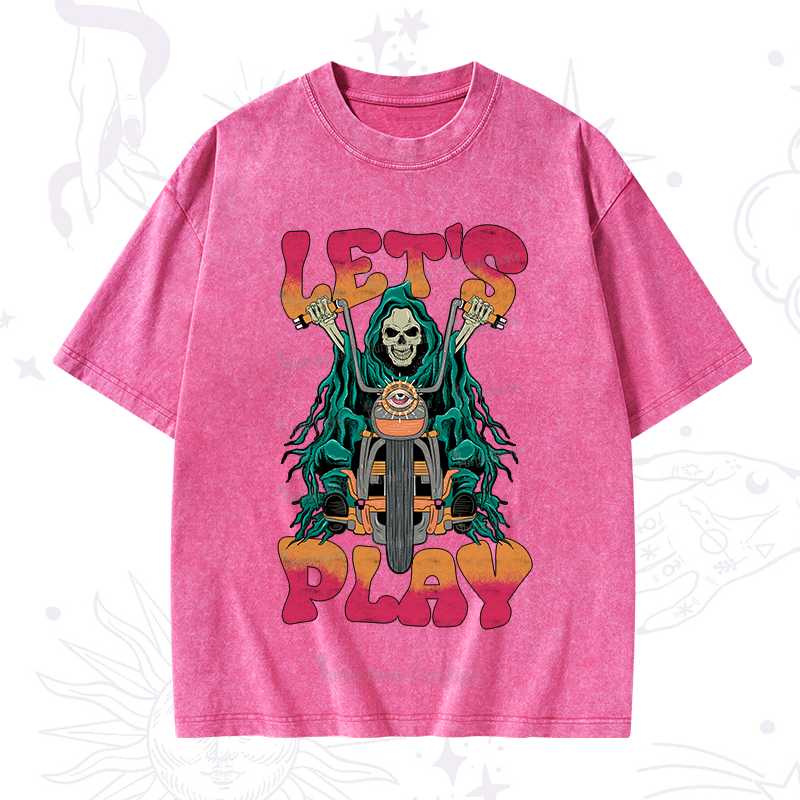 Purplehecate Let's Play Washed T-Shirt