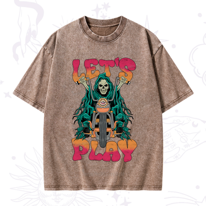 Purplehecate Let's Play Washed T-Shirt