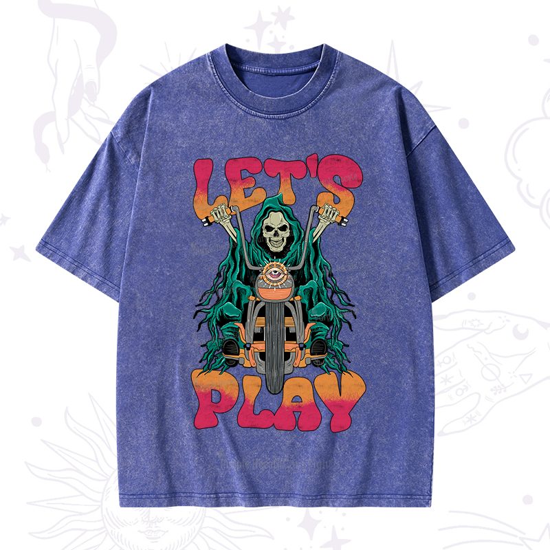Purplehecate Let's Play Washed T-Shirt