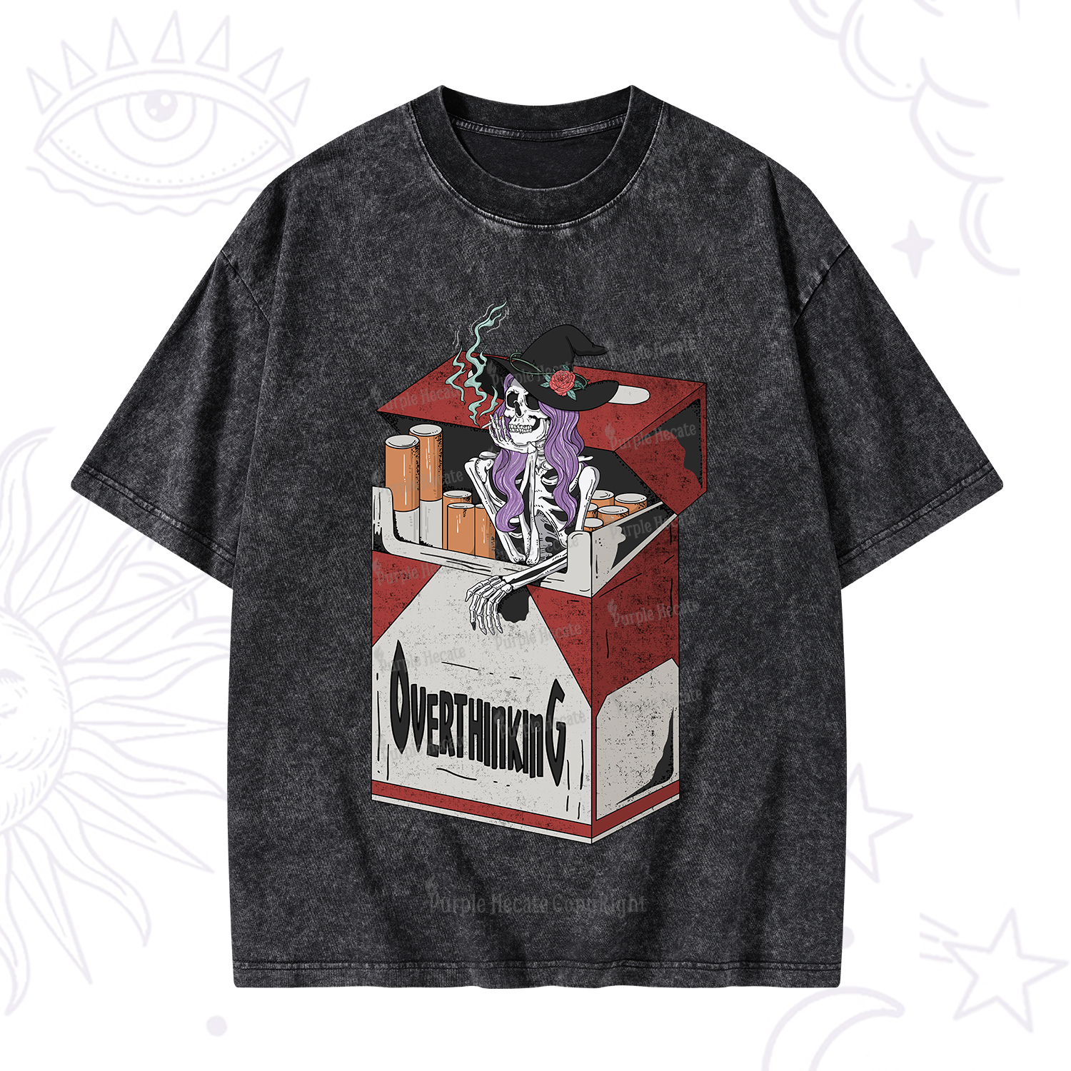 Purplehecate Overthinking Washed T-Shirt