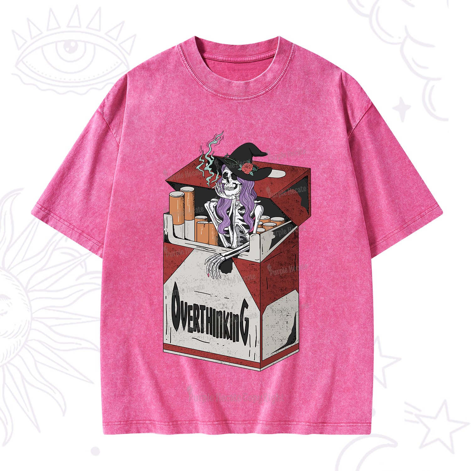 Purplehecate Overthinking Washed T-Shirt
