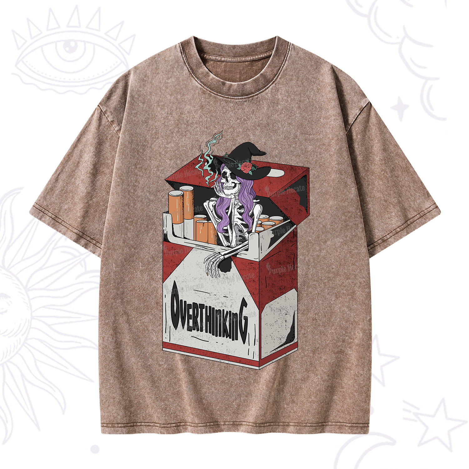 Purplehecate Overthinking Washed T-Shirt