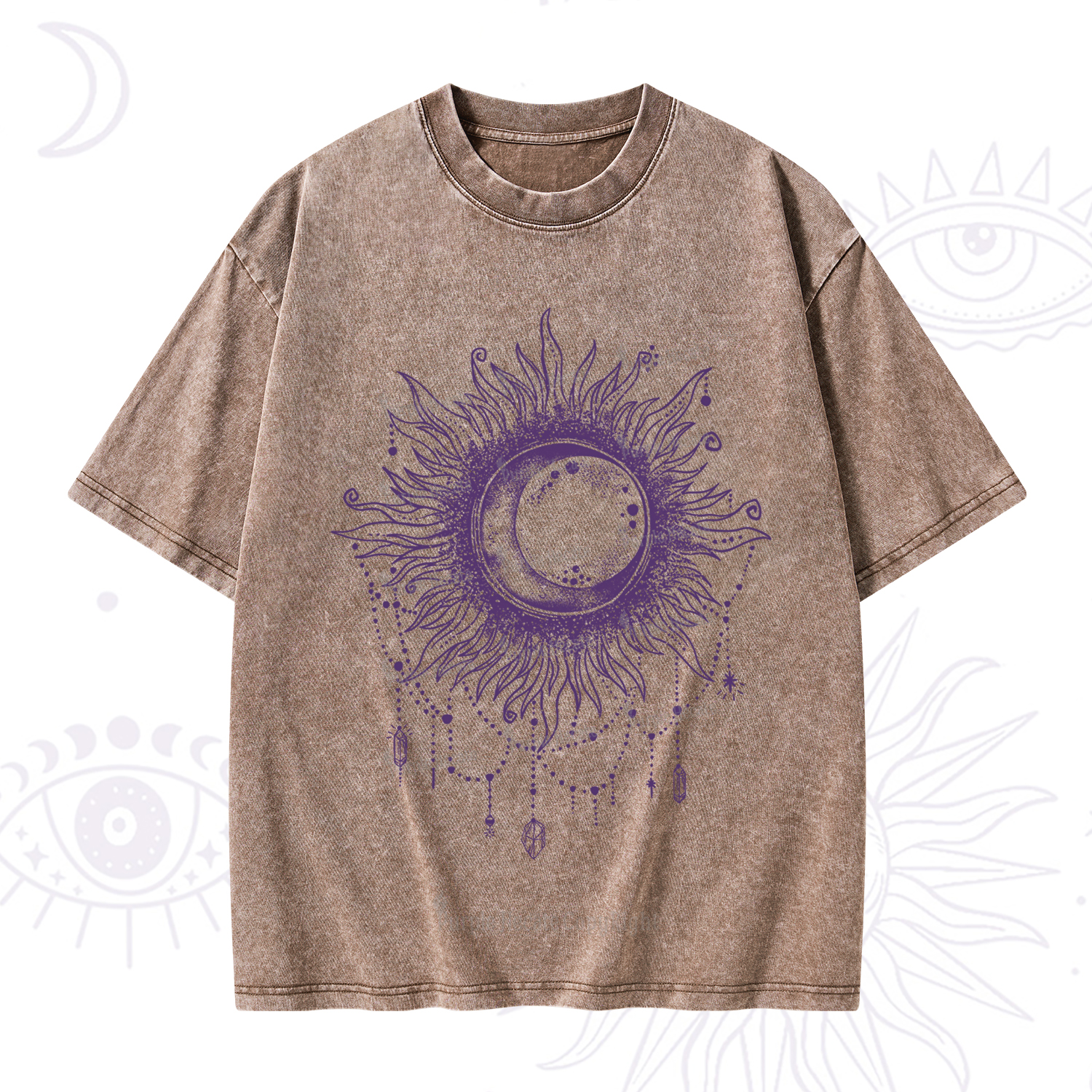 Purplehecate Starry Eye Washed T-Shirt