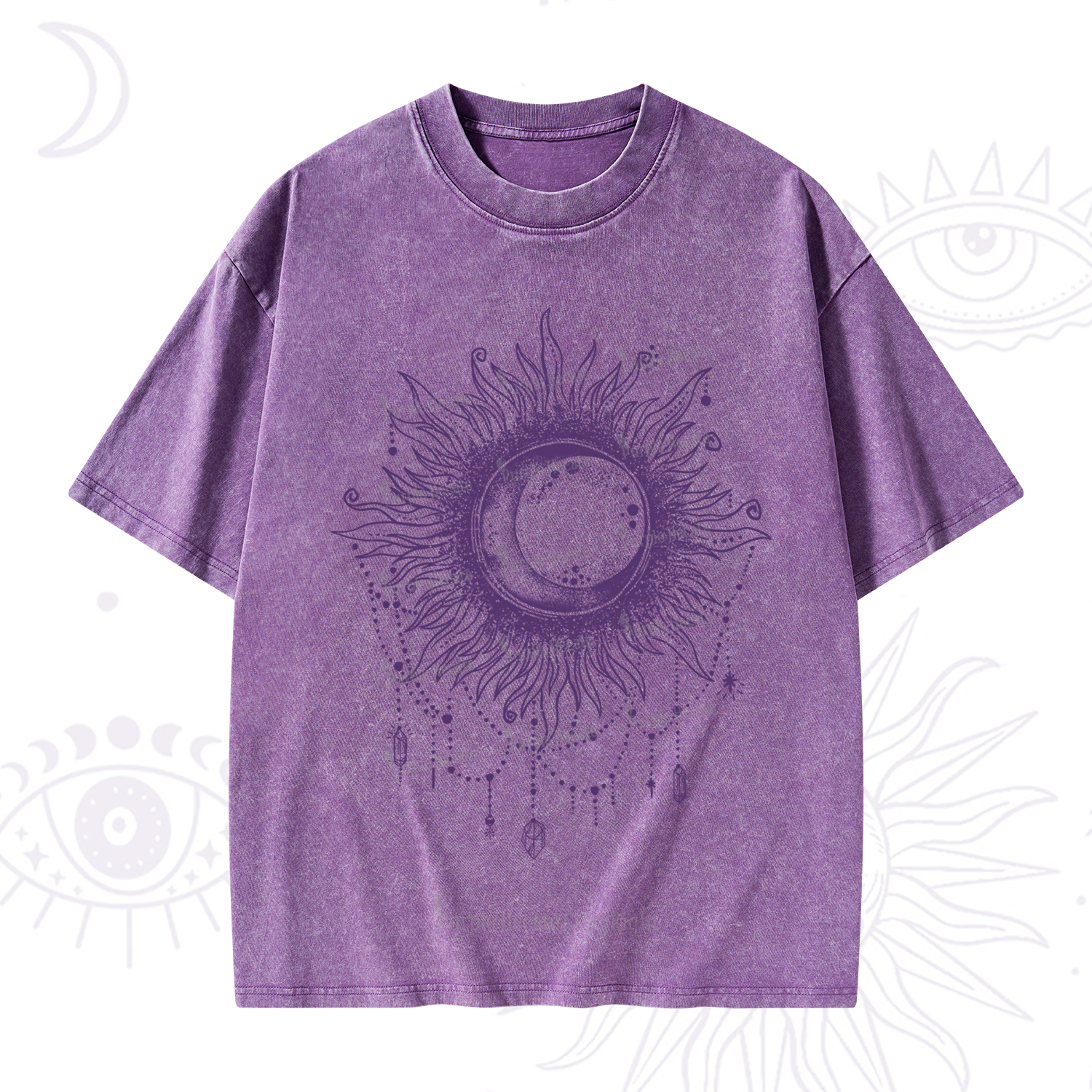 Purplehecate Starry Eye Washed T-Shirt