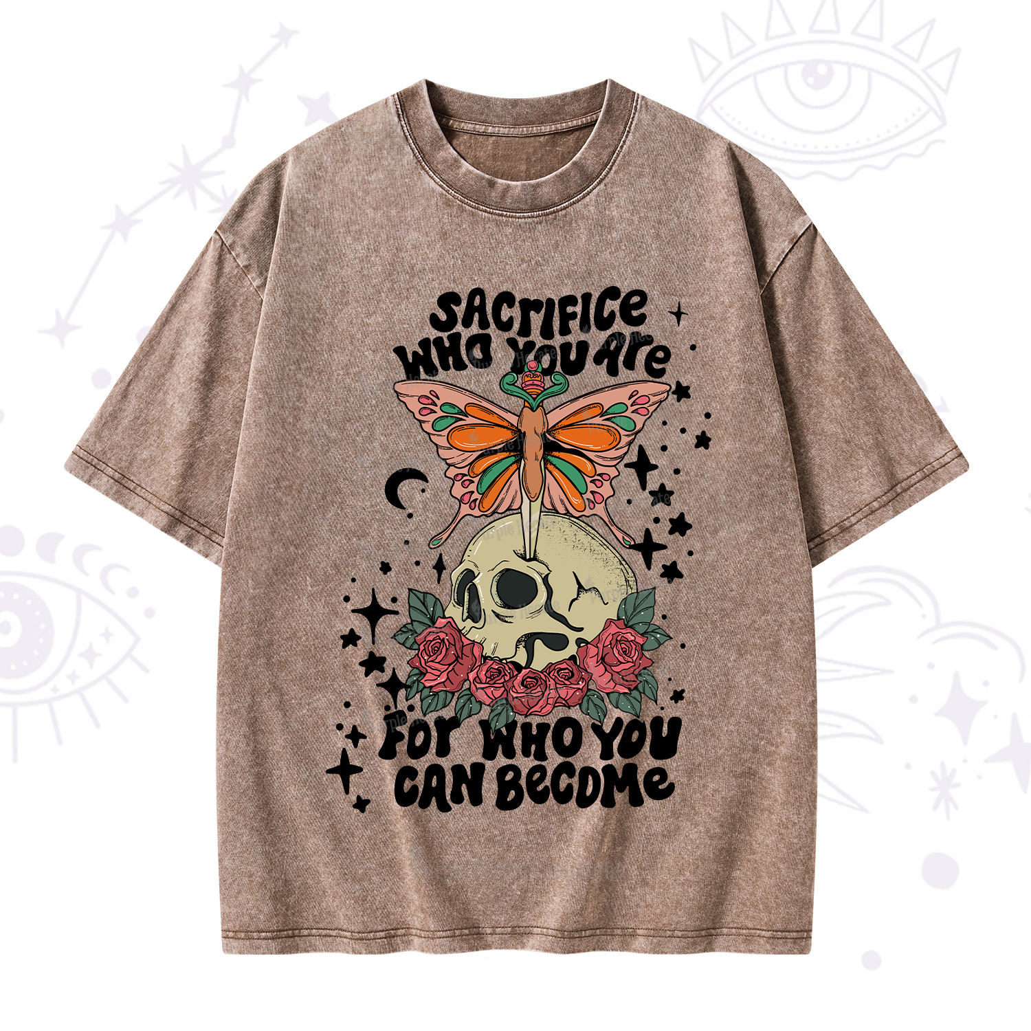 Purplehecate For Who You Can Become Washed T-Shirt